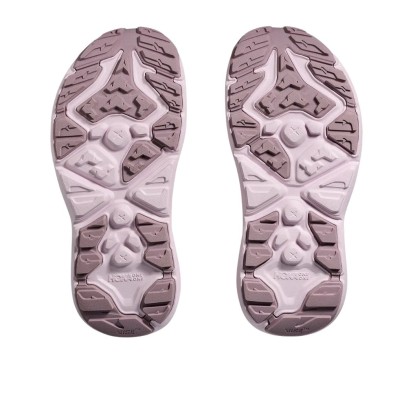 Sandalias Hoka Hopara 2 Mujer Fragrant Lilac Lilac Cream superior de EVA con un 30 % de caña de azúcar