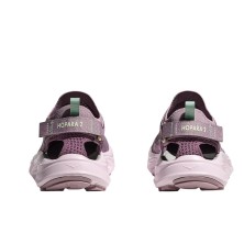 Sandalias Hoka Hopara 2 Mujer morado tira ajustable talón