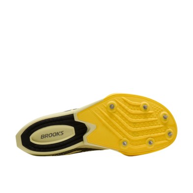 Zapatillas con clavos Brooks Hyperion Elite MD 2 Unisex Luminary Cyber Yellow Black