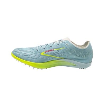 Zapatillas Brooks Wire 8 Unisex Blue Glow/ Nightlife/ Red tracción ligera y agresiva