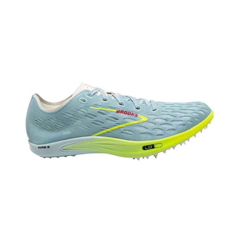 Zapatillas Brooks Wire 8 Unisex Blue Glow/ Nightlife/ Red