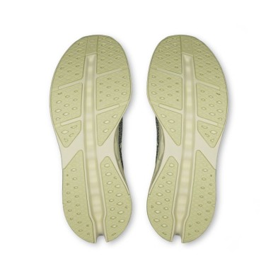 Zapatillas On Running Cloudsurfer Max Hombre Olive Seedling almohadillas de goma en la suela