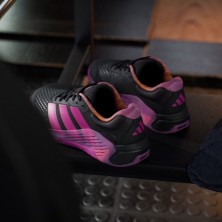 Zapatillas entrenamiento Adidas Dropset 4 Mujer Core Black Semi Lucid Fuchsia Lucid Tangerine