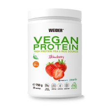 Weider Vegan Protein 750g fresa