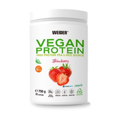 Weider Vegan Protein 750g fresa