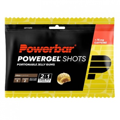 Gominolas Power Gel Shots PowerBar Cola Cafeína
