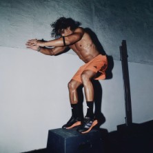 Zapatillas entrenamiento Adidas Dropset 4 Hombre Core Black Aurora Onix Lucid Orange