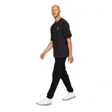 Camiseta manga corta On Running Club-T color negro lifestyle para tu día a día