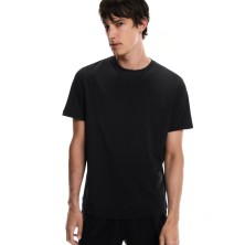 Camiseta manga corta On Running Focus-T hombre Black