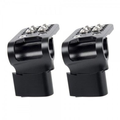 Abrazaderas Progress PG-242CL superiores con ángulo ajustable para manillar aero PG-242 par