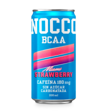 Bebida energética Nocco sin azúcar cafeína