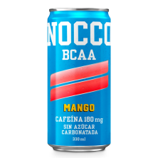 Bebida energética Nocco sin azúcar cafeína mango