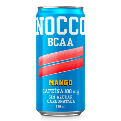 Bebida energética Nocco sin azúcar cafeína mango