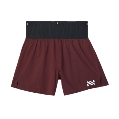Pantalón running Race Shorts hombre Burgundy