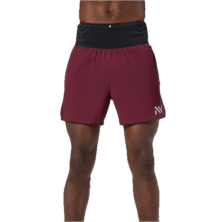 Pantalón running Race Shorts hombre Burgundy