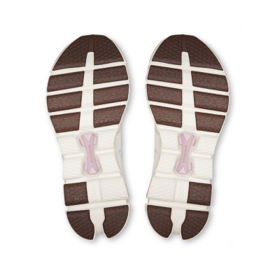 Zapatillas On Running Cloud X 4 mujer Ivory/ Heron suela