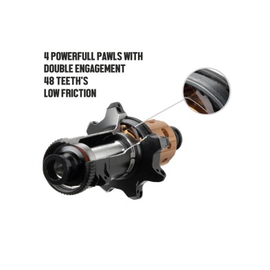 Ruedas SET Aero 38 Disc Cubierta 12X100/12x142