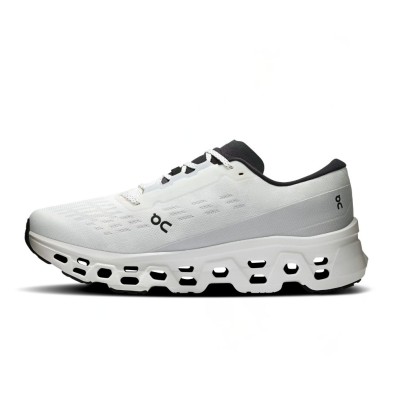 Zapatillas On Running Cloudmonster 3 hombre blancas tecnología cloudtec