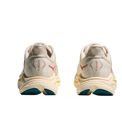 Zapatillas Hoka Clifton 10 mujer Birch Alabaster talón 8mm entre talón y puntera