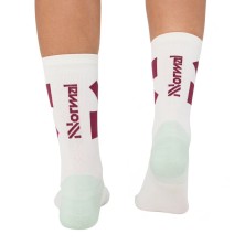 Calcetines NNormal Race Sock mujer White Green