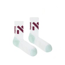 Calcetines NNormal Race Sock mujer White Green