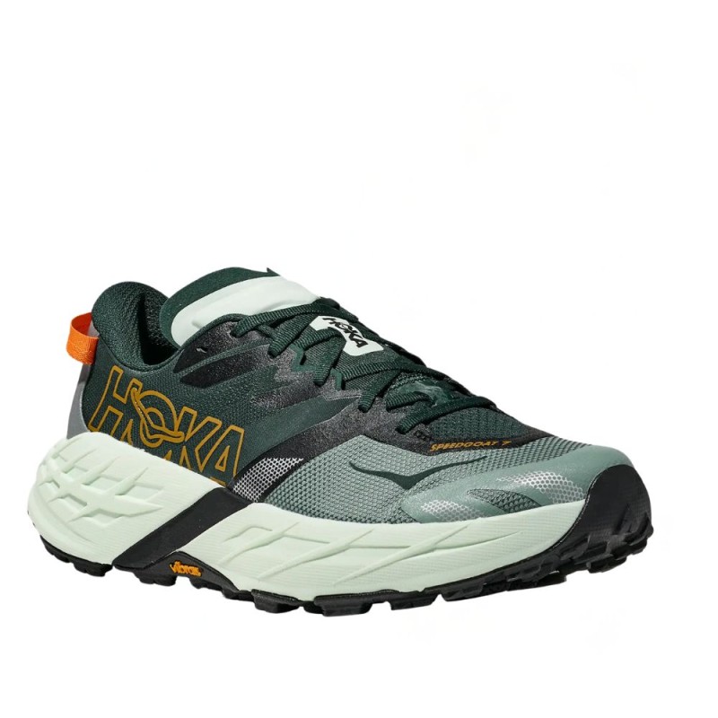 Zapatillas Hoka  Speedgoat 7 Hombre Bay Leaf/ Sea Glass
