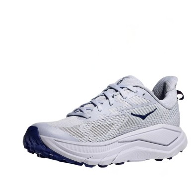 Zapatillas Hoka Challenger 8 mujer Ambient Blue Blueberry Altura de 8 mm entre el talón y la puntera