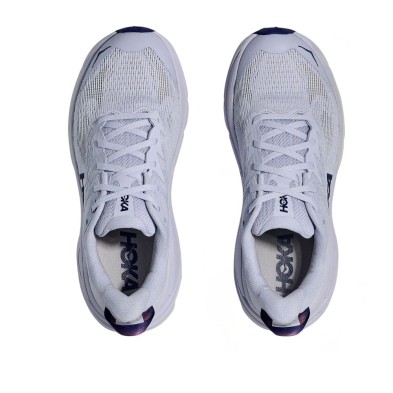 Zapatillas Hoka Challenger 8 mujer Ambient Blue Blueberry empeine de malla reciclada