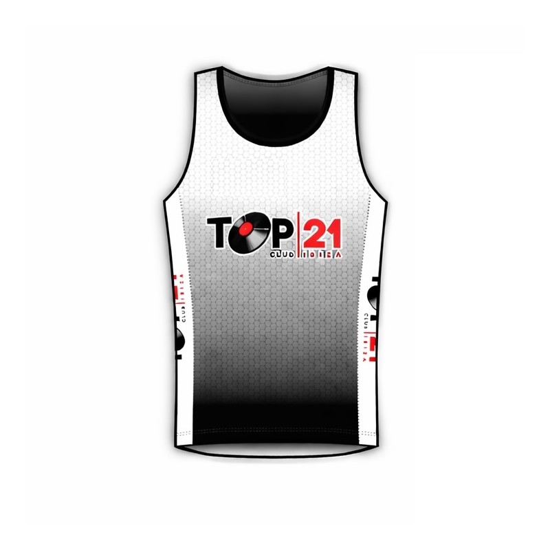 Camiseta tirantes Top 21 Ibiza frontal