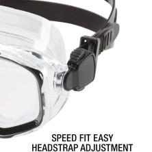 Speedo Gafas de natacion Adventure Dive Mask Black