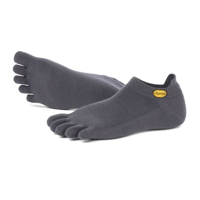 Calcetines Vibram 5TOE Athletic No Show gris oscuro