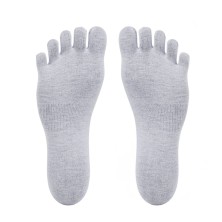 Calcetines Vibram cincodedos Athletic No Show Light Grey fivefingers