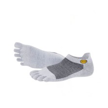 Calcetines Vibram 5TOE Athletic No Show gris claro