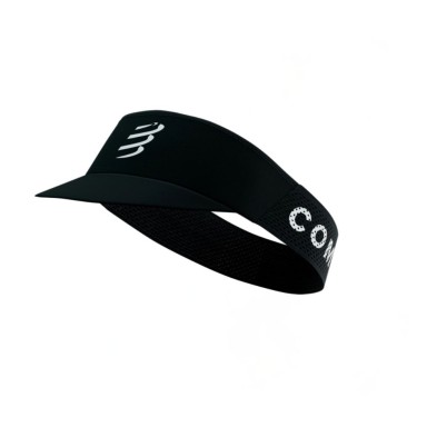 Visera running Compressport Pro Racing Visor unisex Black