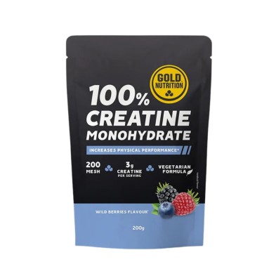 Gold Nutrition Creatina monohidrato 200gr Wild Berries