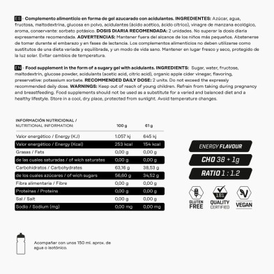 Shot No-Kramp Level - sabor Energy 61g