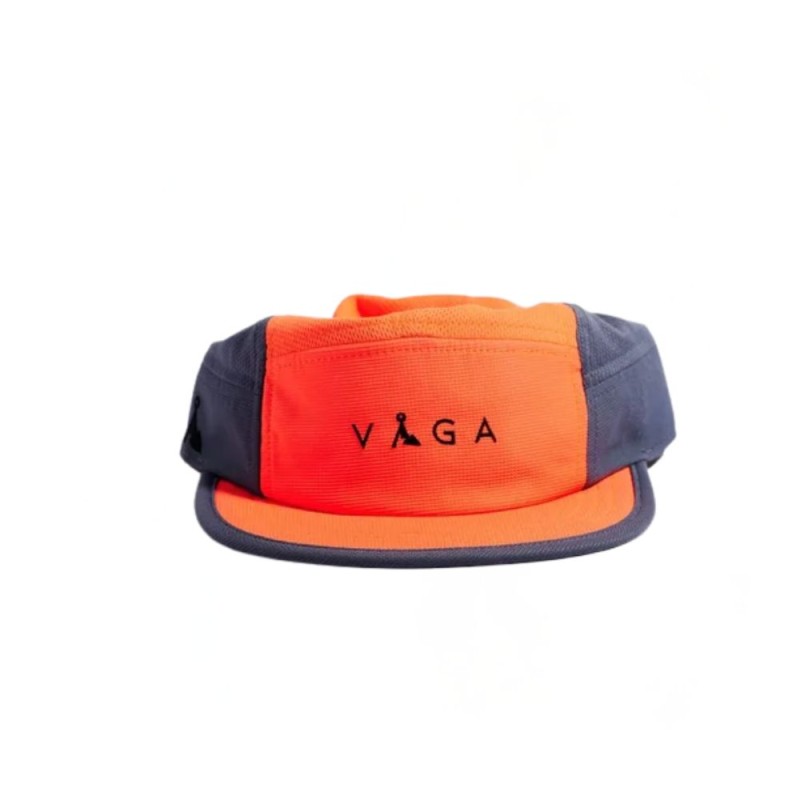 Gorra Running Vaga Club Cap Neon Coral Slate Blue