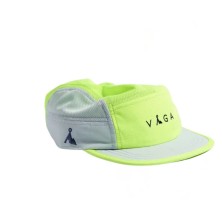 Gorra Running Vaga Club Cap menta y amarillo fluor amarillo neon