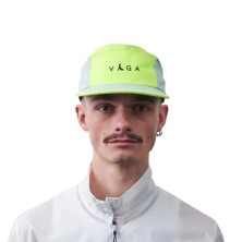 Gorra Running Vaga Club Cap Mint Neon Yellow perfecta para deportes al aire libre