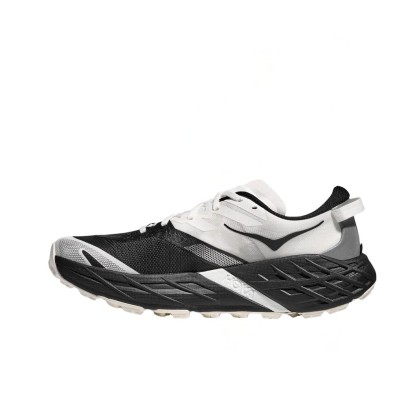 Zapatillas Hoka Speedgoat 7 mujer Black/ White altura del talón 37mm