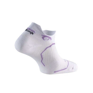 Calcetines Lurbel Race Two Blanco lila con altura H2