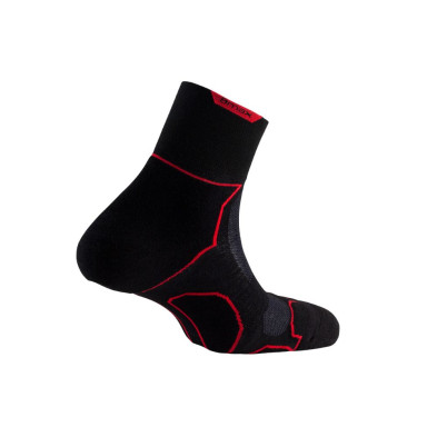 Calcetines Lurbel Desafio Three Negro/ Rojo