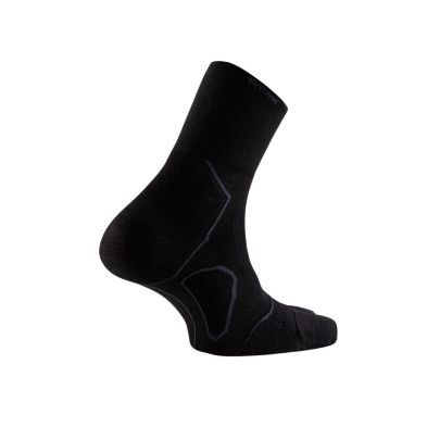 Calcetines con dedos Lurbel Desafio Toe Four Negro Gris Marengo
