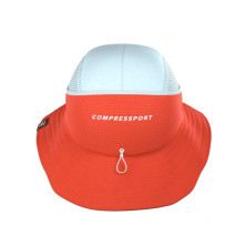 Gorra running Compressport Stayfresh Ice Bob rojo y blanco