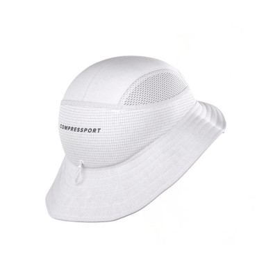 Gorra running Compressport Stayfresh Ice Bob blanco