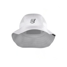 Gorra running Compressport Stayfresh Ice Bob White ligera y transpirable