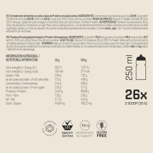 proteina whey lacprodan chocolate 101 other level ingredientes