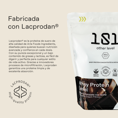 proteina whey lacprodan chocolate 101 other level fabricada