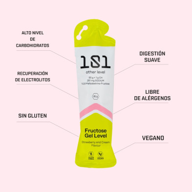 gel energetico 101 other level fresa crema 81g beneficios