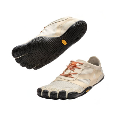 Zapatillas Fivefingers Vibram KSO EVO hombre beige negro par